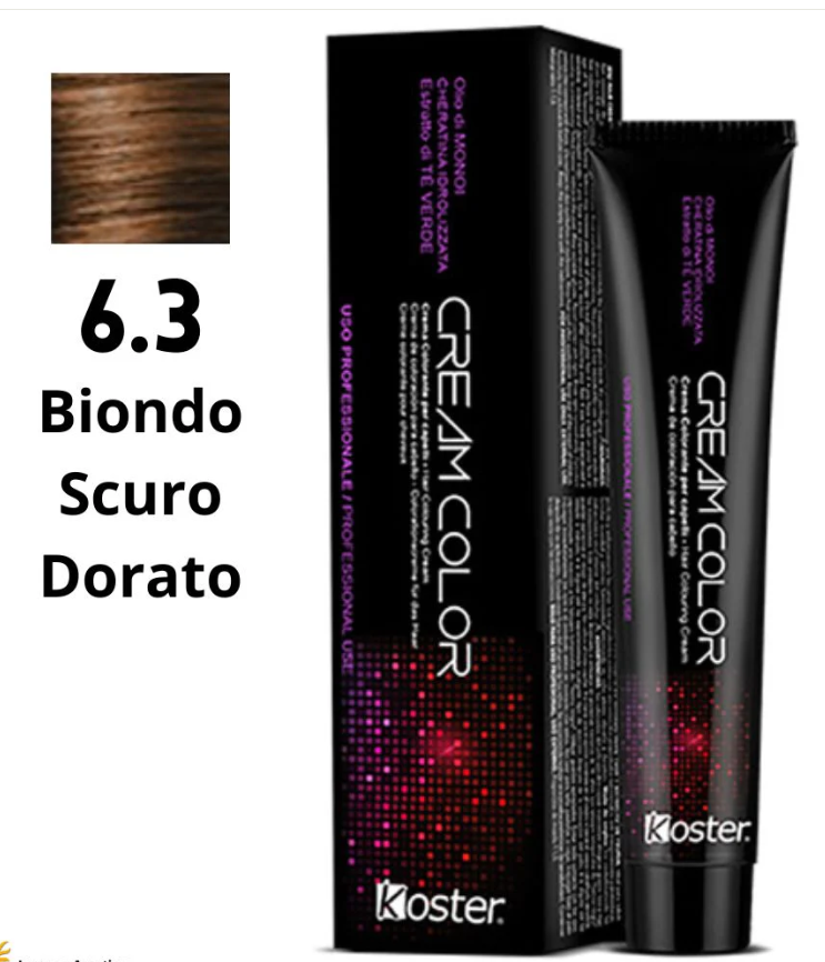 KOSTER CREAM COLOR BIONDO SCURO DORATO 6.3 -100ML